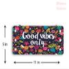 Dime Store MDF Wall Hanging Decor Sign Door Hanging Plaque Signage for Home Decor (Good Vibes) view 2