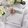 ECO SARRAS METALIC SILVER MULTI-PURPOSE WRAPPING PAPER | 20x26 Inches | USES GIFT WRAPPING, STUFFING BOXES, HANDBAGS, SHOES ETC (20 SHEETS) view 2