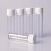 Ritedeal One Dram 5Ml Glass Vial Transparent Borosilicate Neutral Type 1 Glass Bottle Sample Storage Vials Homeopathy Bottles with White Screw Caps and Dropper Plug (144 Piece Bottles Per Box) view 1