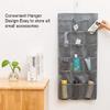 Gopendra Oxford Fabric Closet Hanging Organizer with Pockets, (Grey) view 3