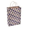 Sapco Polka Dot Gift Paper Bag Pack of 10 (9x13x3.5-Inch, Blue) view 1