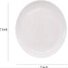 URMILA PLASTIC Round Plate 7" Quarter Plate (Set of 6) view 2