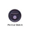 AVI 58mm Regular Size Metal Fridge Magnet Toronto Canada Purple MR8002100 view 2