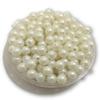 RUHAILA 8 MM Cream (Off White) Plastic Beads- 200 PCS for Embriodery,Art and Craft and JEWLLERY Work view 3