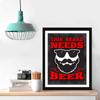 Chaka Chaundh  Bar quotes frame - Beer quotes frames - Bar poster for wall with frame, Beer quotes for wall - Bar photo frames (13.5 X 10.5 Inches)  Composite Wood (Black) view 2