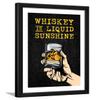 Chaka Chaundh  Bar quotes frame - Whisky quotes frames - Bar poster for wall with frame, whisky quotes framed posters - Bar photo frames (14 X 11 Inches)  Composite Wood (Black) view 1