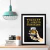 Chaka Chaundh  Bar quotes frame - Whisky quotes frames - Bar poster for wall with frame, whisky quotes framed posters - Bar photo frames (14 X 11 Inches)  Composite Wood (Black) view 2