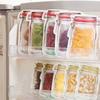 Adaamya KITCHEN MEKARS Jar Bottle Shaped Stand Up Pouch (Pack of 10 - 5 Pack - 500 ml, 5 Pack - 1000 ml) view 1