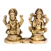 AONA God Ganesha Lakshmi Idol Brass Statue Lakshmi Ganesh Murti Laxmi Ganesh Idol Height 8 Inches view 1