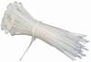 LEYDEN 4 Inch 100 MM x 2.5 MM White Nylon Zip Wire Organiser SELF Locking TIE, Plastic Standard Cable Tie, Nylon Standard Cable Tie (20 Pack of (100 PIECE)) view 1