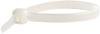LEYDEN 4 Inch 100 MM x 2.5 MM White Nylon Zip Wire Organiser SELF Locking TIE, Plastic Standard Cable Tie, Nylon Standard Cable Tie (20 Pack of (100 PIECE)) view 2