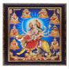 KHANNA Durga maa/ambe/sherawali/nav Durga / 9 Form on Tiger/MATA vaishno Devi pindi roop Photo Frame for Wall Hanging/Gift/Temple/puja Room/Home Decor with Acrylic Sheet (Glass) for Worship , ,Pack of 1 view 1