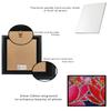 KHANNA Durga maa/ambe/sherawali/nav Durga / 9 Form on Tiger/MATA vaishno Devi pindi roop Photo Frame for Wall Hanging/Gift/Temple/puja Room/Home Decor with Acrylic Sheet (Glass) for Worship , ,Pack of 1 view 3