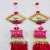 Shubh Labh/Shubh Labh Side Door Toran/Side Hangings/Festival/Home and Office Decor/Navratri/Diwali/Puja (Design 10) view 4
