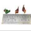 PRANSUNITA Wooden Bird Beads Size  3 cm, Used for Art and Crafts, Dresses, Beading, Pendant, Macrame, Jewellery Making, DIY Crafts & School Project etc Pack of 50 - Multi-Coloured view 2