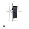 RAB Sliding Lock MS (Iron) for Doors with Security Locking Mechanism and Safety Purpose(Code:- Lock Sliding 4ever, Keys:- 2 Ultra Star Keys) (Pack of:- 1 pcs Lock) view 2