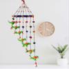 PALPAL Parrot Wind Chimes Handprinted Home Dcor for Office Temple Wall Hangings Set of 1 view 1