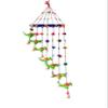 PALPAL Parrot Wind Chimes Handprinted Home Dcor for Office Temple Wall Hangings Set of 1 view 4