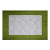 Raj Handicrafts Queen Size Double Bed Sheet with Pillow Covers Pure Cotton Traditional Printed Bedcover (Green) view 3