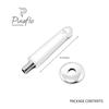 Pixaflo Focus Brass Bath Tub Spout with Wall Flange | 6.5 Inches Long | Chrome (Pack of 1) view 4