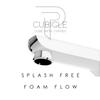 Pixaflo Cubicle Brass Bath Tub Spout with Wall Flange | High Flow (Chrome | Pack of 1) view 3