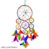 Reiki Crystal Products 7 Round with Ying Yang Wall Hanging Dream Catcher for Positive Energy and Protections - Pack of Combo 2 pc view 2