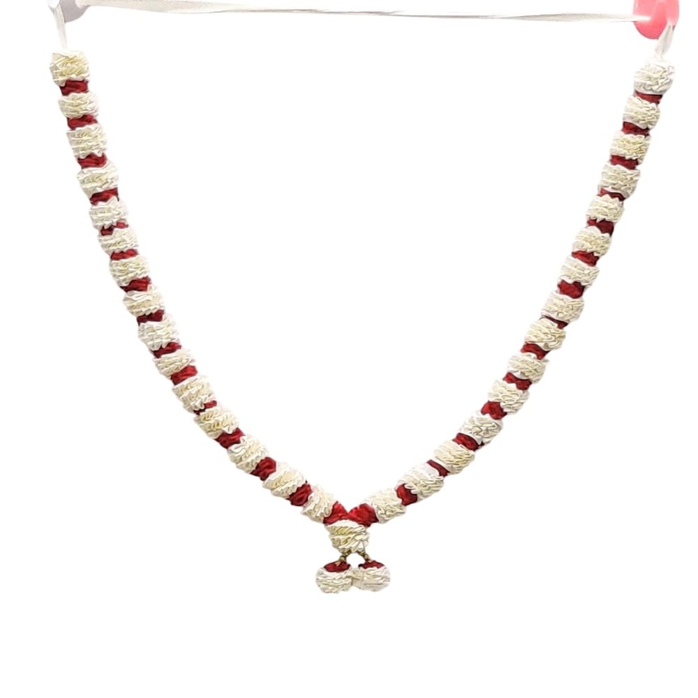 RJ Sales & Promotion closely knitted 22" inches Satin Haar (White)
