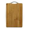 MR BRAND CREATION Kitchen Household Tough & Durable Poly Cutting & Non-Slip Wooden Bamboo Cutting Board with Antibacterial Surface with Premium Stainless Steel Handle, Brown (Wooden, REGULER) view 2