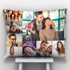 GiftsOnn 9 Photos Personalized Cushion (Collage Pillow, 12"x12") (12x15 - White Color, White Color - 8 Photos) view 1