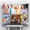 GiftsOnn 9 Photos Personalized Cushion (Collage Pillow, 12"x12") (12x15 - Black Color, Black Color - 6 Photos) view 1