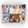 GiftsOnn 9 Photos Personalized Cushion (Collage Pillow, 12"x12") (12x15 - Black Color, Black Color - 6 Photos) view 2