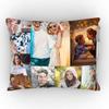 GiftsOnn 9 Photos Personalized Cushion (Collage Pillow, 12"x12") (12x15 - Black Color, Black Color - 9 Photos) view 2