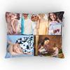 GiftsOnn 9 Photos Personalized Cushion (Collage Pillow, 12"x12") (12x15 - Black Color, Black Color - 5 Photos) view 2