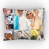 GiftsOnn 9 Photos Personalized Cushion (Collage Pillow, 12"x12") (12x15 - Black Color, Black Color - 7 Photos) view 2