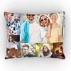 GiftsOnn 9 Photos Personalized Cushion (Collage Pillow, 12"x12") (12x15 - Black Color, Black Color - 8 Photos) view 2