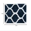 AEROHAVEN Glorious Super Soft Microfiber Designer Anti Slip Bathmat - BM - 14 (Navy, 50 cm x 80 cm) view 2