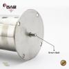 RAB Sofa Leg Stainless Steel (Code:- Somo Line 65MM,Size:- 8 inch, Finish:-Tuton, 1 Piece) view 2