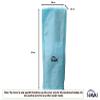 Havai Anti Bacterial Cover For Symphony Diet 3D 30I Black Tower Cooler Water Resistant.Cover Size(Lxbxh)Cm:38 X 35 X 95 - Plastic view 2