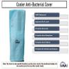 Havai Anti Bacterial Cover For Symphony Diet 3D 30I Black Tower Cooler Water Resistant.Cover Size(Lxbxh)Cm:38 X 35 X 95 - Plastic view 3