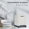 Mystair Premium Cube Napkin, Tissue Dispenser Box - Tabletop L-Fold for Home, Office, Hotel, Restaurant (White) - Large Storage Capacity, Durable Construction view 2