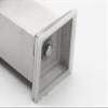 RAB Sofa Legs Stainless Steel(Code:- SQR 50-50MM VATKI, Finish :- MATT, Size:- 6", 1 Piece) view 3