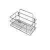 Shopme store 1 Shelf Modern Wall Mounted Multi-Purpose Shelf, Stainless Steel, Kitchen view 4