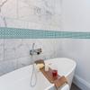 PRINTELLIGENT Vinyl Designer Wall Floor Tile Sticker (500 x 10 cm) Multicolour, (Design 05) view 4