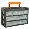 BLACK+DECKER BDST73829-8 Small Portable Cabinet for Multi-Purpose Home/Tool Storage with Carry Handle (7 Drawers,Plastic) view 1
