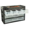 BLACK+DECKER BDST73829-8 Small Portable Cabinet for Multi-Purpose Home/Tool Storage with Carry Handle (7 Drawers,Plastic) view 3