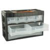 BLACK+DECKER BDST73829-8 Small Portable Cabinet for Multi-Purpose Home/Tool Storage with Carry Handle (7 Drawers,Plastic) view 4