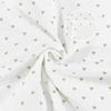 R home White Heart Printed Cotton Table Napkins Set of 6 | 16x16 Inch | 100% Cotton Soft & Absorbent Reusable Cloth Napkins | Machine Washable | Dining & Kitchen Use view 4