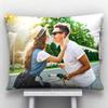 GiftsOnn Personalized Pillow/Cushion, Photo Pillow Valentine Day,Birthday,Anniversary, mothers's Day, Father's Day,Raakhi (Black, 12x15) view 1