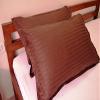 Belive-Me Home Linen Cotton 210 TC Brown Pillow Covers Set of 2 (17 inch x 27 inch, Brown, 2 Pieces) view 1