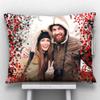 GiftsOnn Satin Printed Photo Pillow Cushion with Filler with Heart for Every Occasion & Relation (White) view 2